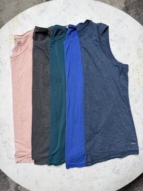 Racerback Tanks - Pink, Charcoal, Teal, Royal, Navy - Miscellaneous brands